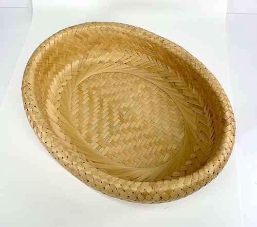 Bambu hand woven bamboo oval - bambu,