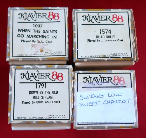 Klavier player piano roll - klavier, 88