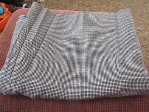 Homespun fabric woven cotton - woven,