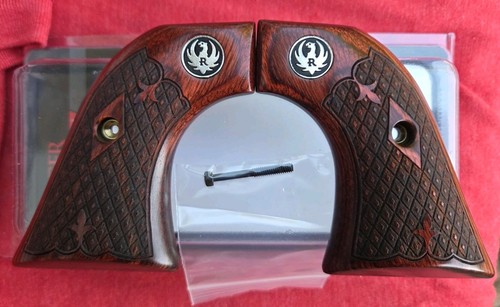Ruger factory grips new - ruger,