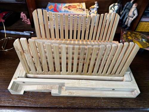 Bamboo bread slicer crumb - w/,