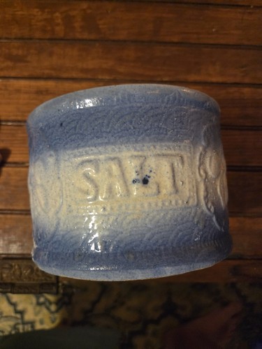 Antique blue white - blue, stoneware