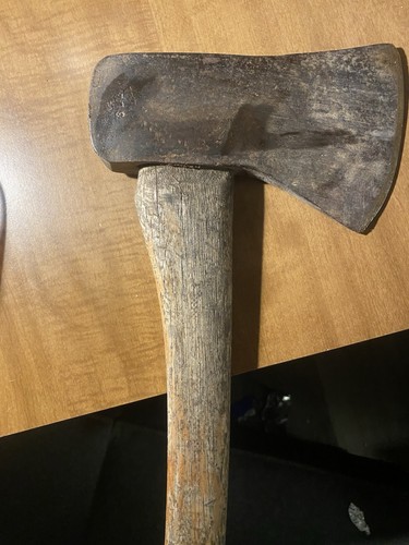Antique axe 2 lbs long - antique,