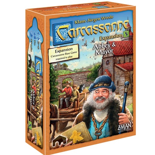 Carcassonne expansion abbey - carcassonne,