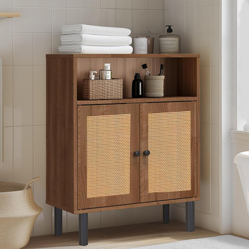 Rattan storage cabinet boho - storage, cabinet,