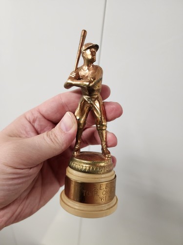 Vintage baseball trophy - baseball,