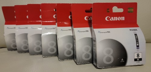Pack genuine canon cli 8bk - 7-pack,
