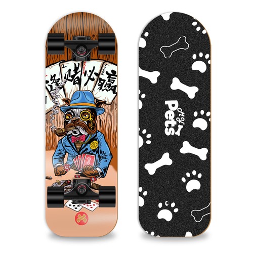 Losenka pet skateboard - pet,