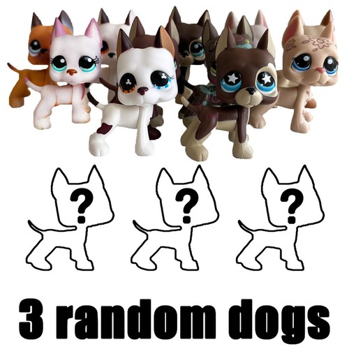3pcs littlest pet shop toys - shop,
