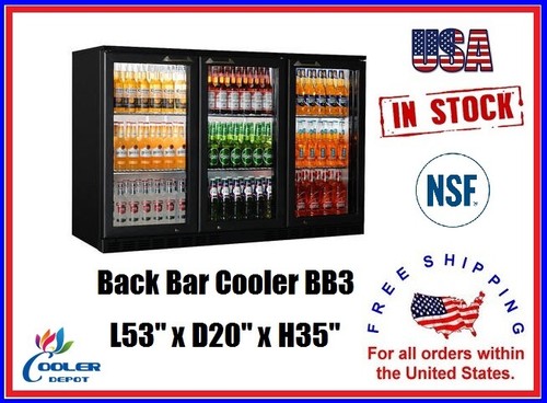 Commercial back bar cooler - commercial,
