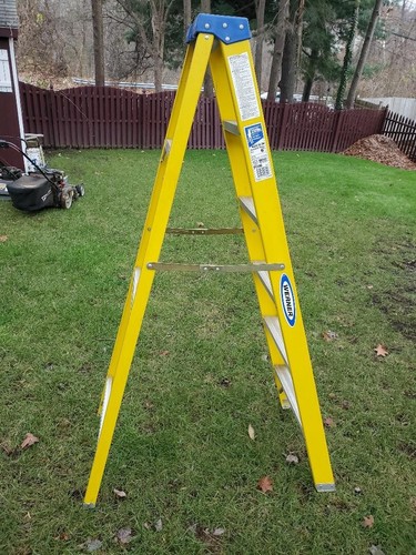 Werner fiberglass ladder - werner,