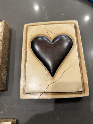 Vintage valentine heart - vintage, 3d