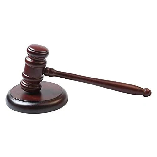 Handmade wooden gavel and - wooden,