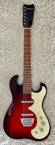 Silvertone 1449rsfb solid body - silvertone,