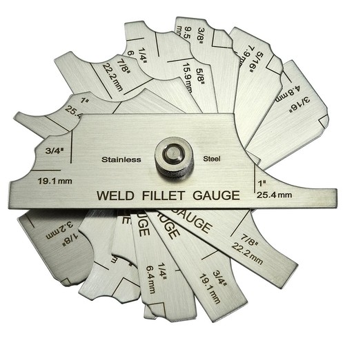 7piece fillet weld set - 7piece, gage