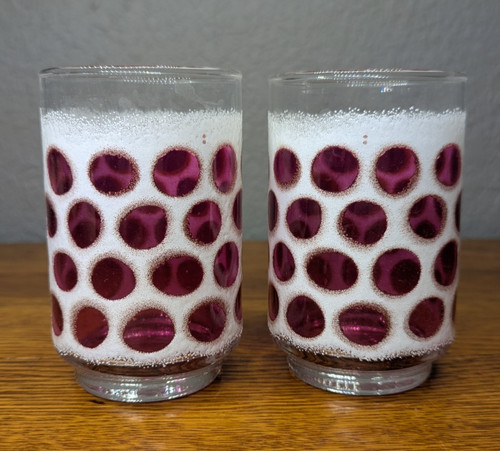 Vintage libbey cranberry - vintage,
