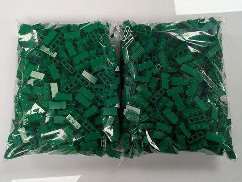 000x new lego 1x3 green - 1,000x,