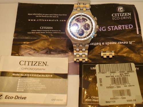 Citizen eco calibre 2100 - citizen,