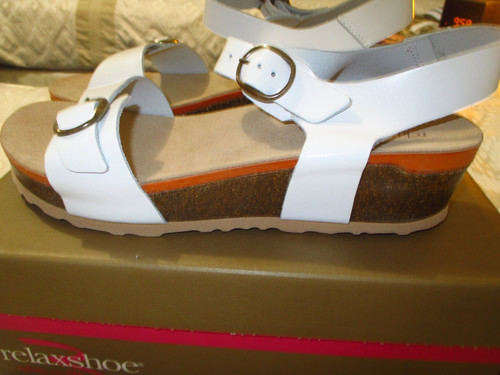 Relaxshoe akron white - white, vera