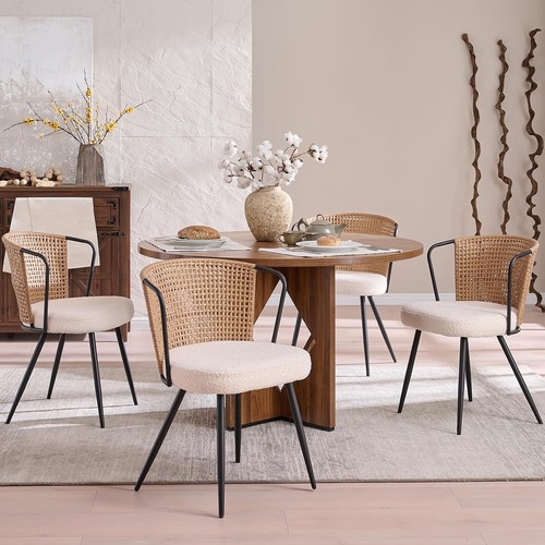 Rattan dining chairs - chairs, of