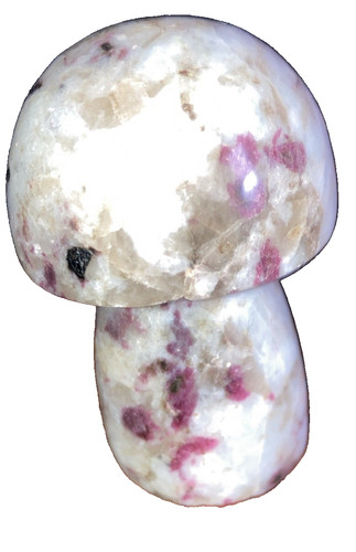 Carved stone mushroom maybe - stone, (maybe
