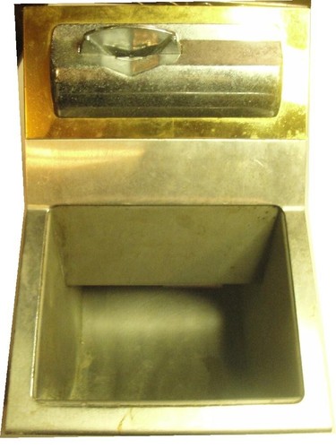 Coin acceptor and - and, tray