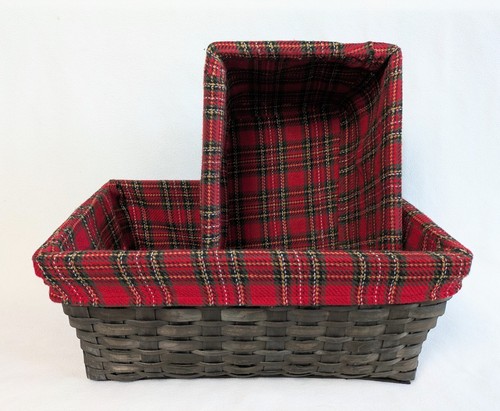 Split reed wicker rectangle - wicker,