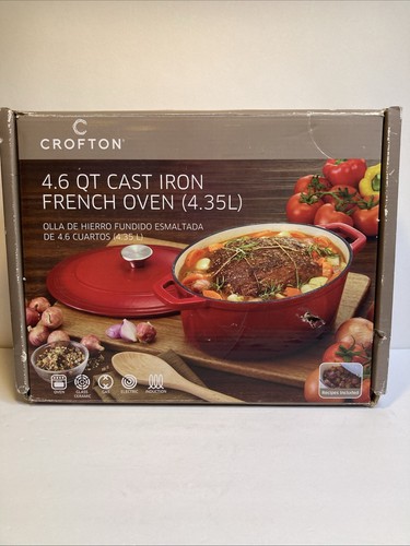 6qt crofton cast iron - 4.6qt, french