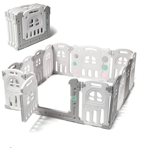Play22 foldable baby playpen - foldable,