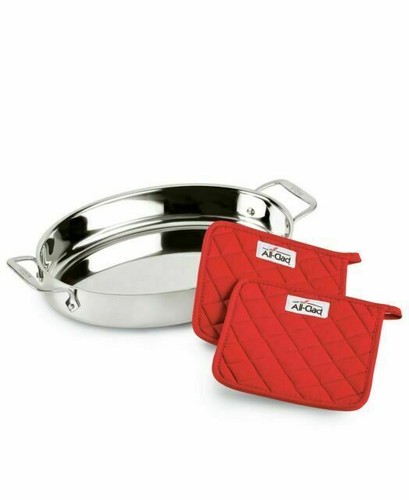All clad oval baker with - oval, pot