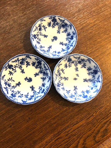Flow blue colonial c - 3,
