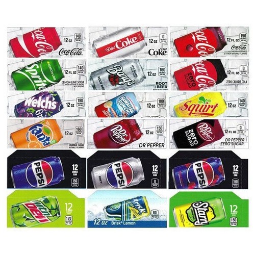 Flavor strips for soda - , vending