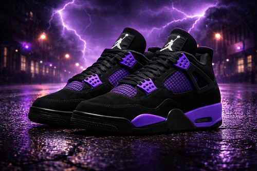 Jordan purple thunder new - 4,