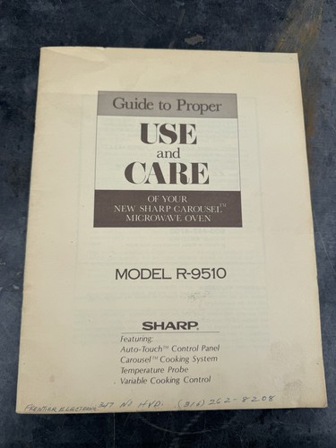 1980s sharp carousel microwave - sharp,