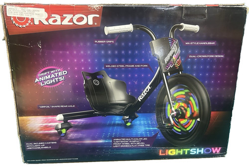 Razor riprider 360 - riprider, lightshow