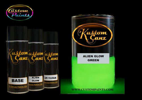 Kustom canz alien glow green - canz,