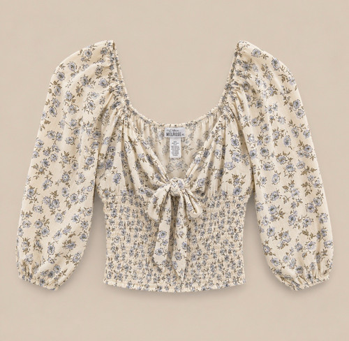 Melrose women ivory blue - women's,