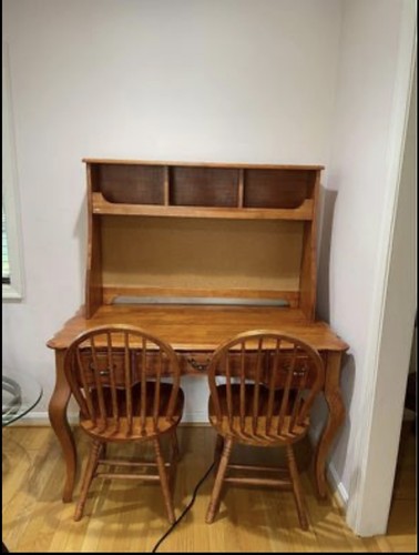 Desk with chair - with,