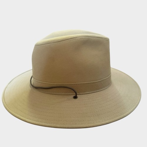 Aussie hat men khaki colored - hat,