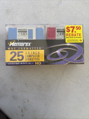 Memorex high density - 25,