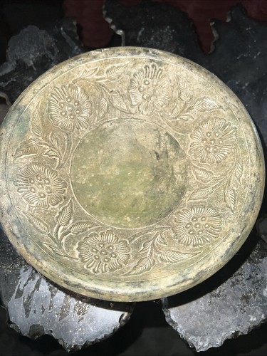 Antique ceramic bowl - bowl, carved