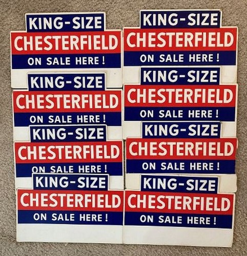 Vintage chesterfield cigarette - chesterfield,