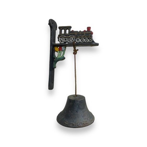 Wrought iron train bell - iron,
