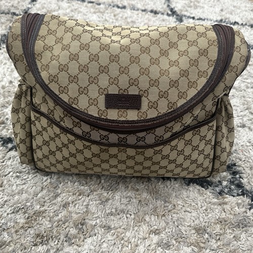 Gucci brown monogram canvas - brown, gg