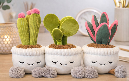 Plush plant decor soft - decor,,