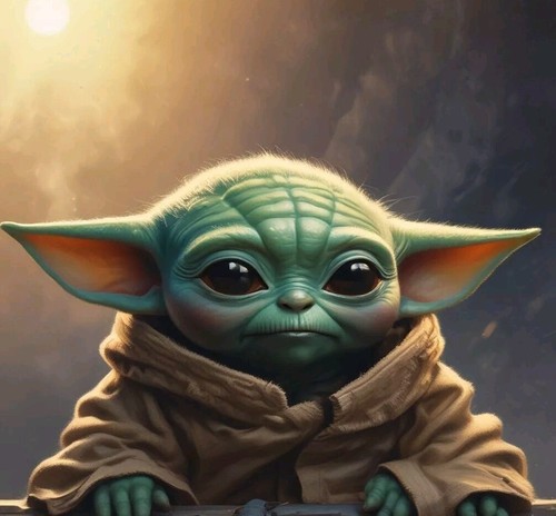 Baby yoda star wars print - baby,