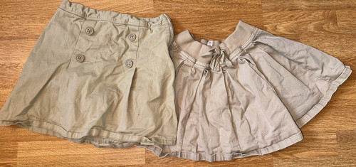 Lot girls tan school - tan,