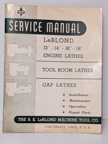 Leblond engine lathes - leblond,