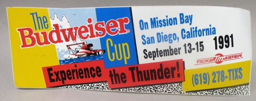 1991 the budweiser cup - the,