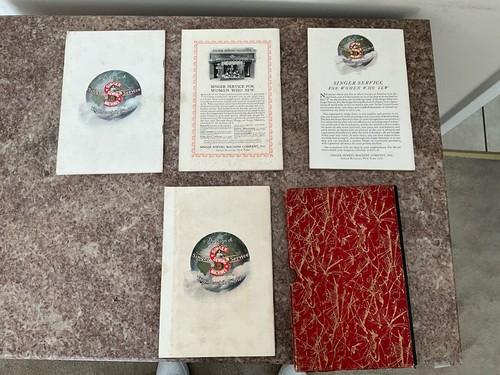 Vintage singer sewing - vintage, library